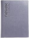 Embossed Never Stop Thinking Leather Journal - Lined