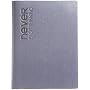 Embossed Never Stop Thinking Leather Journal - Lined