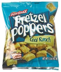Pretzel Poppers Cool Ranch, 1.5-Ounce Units (Pack of 100)
