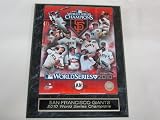 2010 San Francisco Giants World Series Champions Collector Plaque w/8x10 Photo
