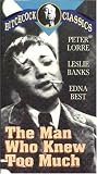 Man Who Knew Too Much [VHS]