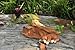 Top Collection Enchanted Story Fairy Garden Sleeping Fairy Baby with Puppy Outdoor Statue