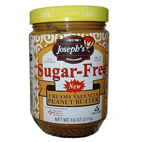 Joseph's Sugar Free Peanut Butter Creamy 18 oz.