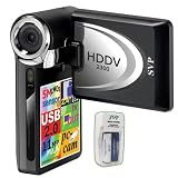 SVP HDDV-2300-Black 11MP Max 2.4-inch LCD Digital Video Camcorder with Speaker + FREE AA Rechargeable Battery Set