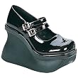 Demonia Shoes Women's PACE-08 4 1/2" Platform Available in 3 Colors