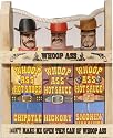 Wooden Crate "Whoop Ass" Hot Sauce Gift Set