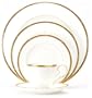 Noritake Rochelle Gold 20-Piece Dinnerware Place Setting, Service for 4