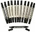 Sanford Berol Prismacolor Art Marker 12 Warm Gray Colors Set
