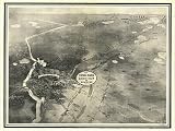 Historic Maps - Brainerd Bird's Eye View Map 1914 Minnesota - Crow Wing County - Brainerd, City of Mines.