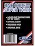 BCW 1 Screw Super Thick Card Holder - 120 Pt. (Lot of 10 - 10 Pack) Jersey or Memorabilia Card Screwdown - Baseball, Football, Basketball, Hockey, Golf, Single Sports Cards Top Load - Sportcards Card Collecting Supplies