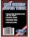 BCW 1 Screw Super Thick Card Holder - 120 Pt. - Jersey or Memorabilia Card Screwdown - Baseball, Football, Basketball, Hockey, Golf, Single Sports Cards Top Load - Sportcards Card Collecting Supplies