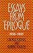 Books : Essays from Epilogue 1935-1937 (Lives & Letters: the Millennium Graves)
