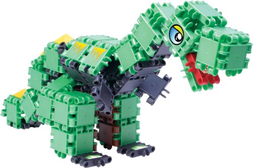 Imagen 4 de Clics CA020 - Juego de construcción de dinosaurios de 121 piezas y 4 modelos [Importado de Alemania]