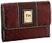 Tommy Hilfiger Leeds French Wallet,Oxblood/Java,one size