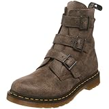 IMAGE OF Dr. Martens Women's Blake 3 Strap Buckle Boot,Grey,4 F(M) UK / 6 B(M) US