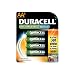 Duracell Rechargeable Nickel Metal Hydride Batteries 2650mAh, AA, 8/pk