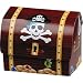 6 ct Pirate Party Treasure Chest Favor Boxes