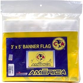 MLS Club America 3-by5-Inch Banner Flag