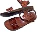 Holy Land Market Men/Women Biblical Jesus Leather Sandals/Slides From Jerusalem (Yousef Style)