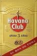 Blechschild Nostalgieschild - 20 x 30 cm schwere Qualit�t: Havana Club - 3 anos - ron puro cubano