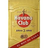 Blechschild Nostalgieschild - 20 x 30 cm schwere Qualit�t: Havana Club - 3 anos - ron puro cubanovon "American Shop"