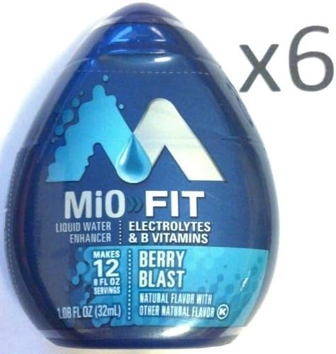 1.08oz (32ml)..6x NEW MIO FIT( BERRY BLAST)..!! by kfoods