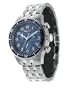 Corvette Men's CR203-M-BLU Swiss Chronograph Stainless Steel Watch