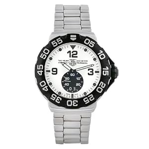 TAG Heuer Men's WAH1011.BA0854 Formula 1 Grande Date White Dial Stainless Steel Watch from TAG Heuer