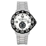 TAG Heuer mens WAH1011.BA0854 Formula 1 Grande Date White Dial Stainless Steel Watch TAG Heuer mens WAH1011.BA0854 Formula 1 Grande Date White Dial Stainless Steel Watch
