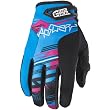 Answer Racing Syncron Prism Youth Boys MotoX Motorcycle Gloves - Pink/Blue