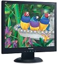 ViewSonic VA703B 43,2 cm (17 Zoll) TFT LCD-Monitor analog (Kontrast 600:1, 8ms Reaktionszeit) schwarz/anthrazit