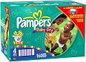Pampers Baby-Dry Diapers, Size 4, Economy Plus Pack, 160 Diapers