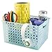 iDesign Household Storage Basket, for Closet, Office, Garage, Bathroom and more - Large, Water