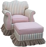 Angel Song Madison - Cream - Empire Rocker Glider Chair - Down Filled