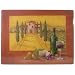 Vineyard Heavy thick glass tempered large cutting board, European design
