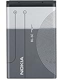 Genuine Original Nokia BL-5C Battery for 110, 1100, 1101, 1110, 1112, 1200, 1208, 1209, 1600, 1650, 1800, 2300, 2310, 2323 Classic , 6030, 6085, 6086, 6230, 6230i, 6267, 6270, 6555, 6600, 6630, 6670, 6680, 6681, 6820, 6822, 7600, 7610, C1 00, C2, C2 01, C2 02, C2 03, C2 05, E50, E60, N-Gage, N70, N71, N72, N91, X2 01