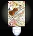 Music Collage Decorative Night Light