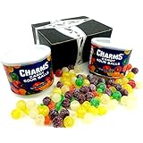 Charms Sour Balls, 12 oz Canisters in a Gift Box (Pack of 2)