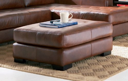 Coaster Contemporary Coffee Table Ottoman, Brown Leatherette 51SR0fGyfXL Coaster Contemporary Coffee Table Ottoman, Brown Leatherette