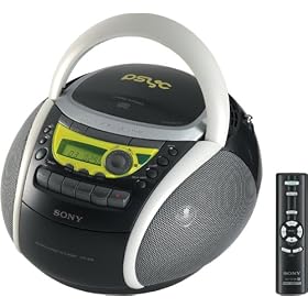 Buy Sony CFD-E90PS Psyc CD Radio Cassette Recorder Boombox (Black) by Sony now!