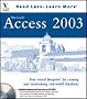 Access 2003 2003: Your Visual Blueprint for Creating and Maintaining Real-world Databases (Visual Read Less, Learn More)