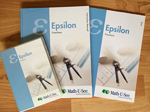 math u see epsilon teacher kit complete kit