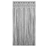 Heritage Lace Gala 60-Inch Wide by 84-Inch Drop Fringe Panel, Ecru