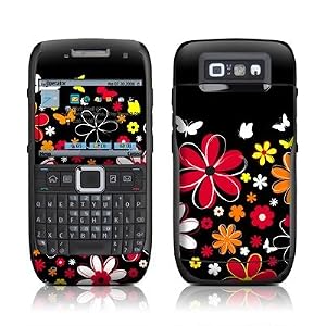Lauries Garden Design Protective Skin Decal Sticker for Nokia E71 Cell Phone