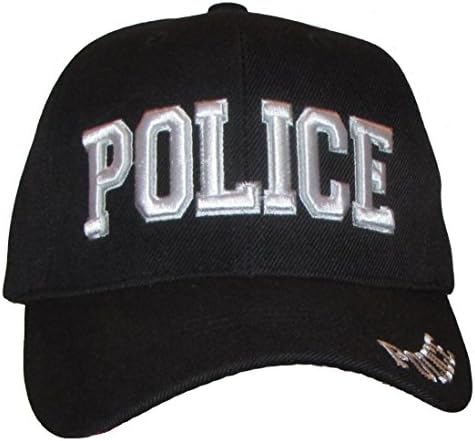 Police Law Enforcement Cops Copper Constructed Fit Velcro Acrylic Hat Cap