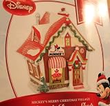 Disney Minnie's Dress Shop Christmas Village Lighted Building