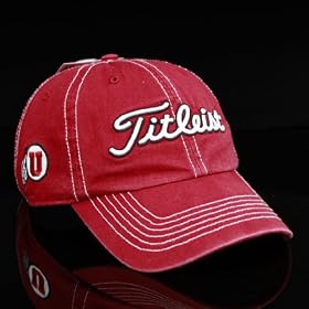 2009 Utah Utes College Titleist NCAA Baseball Hat Cap