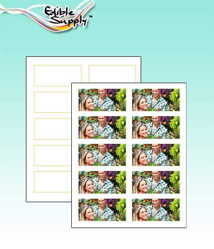 Edible Supply® VIF Edible Paper - Business Card (12 Sheets Per Pack) 