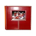 Stitched Photo Album - Red