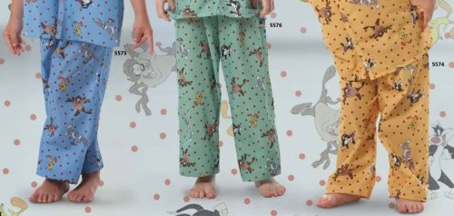Fashion Seal - Unisex Child PJ Pants - Small 